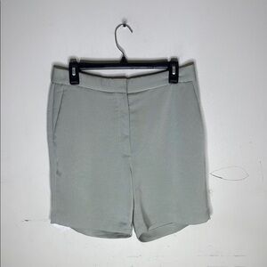 Babaton Triacetate Mint Seafoam Green Women's Longer Length Dress Shorts Size 12